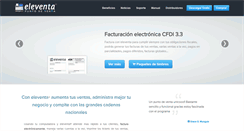 Desktop Screenshot of eleventa.com